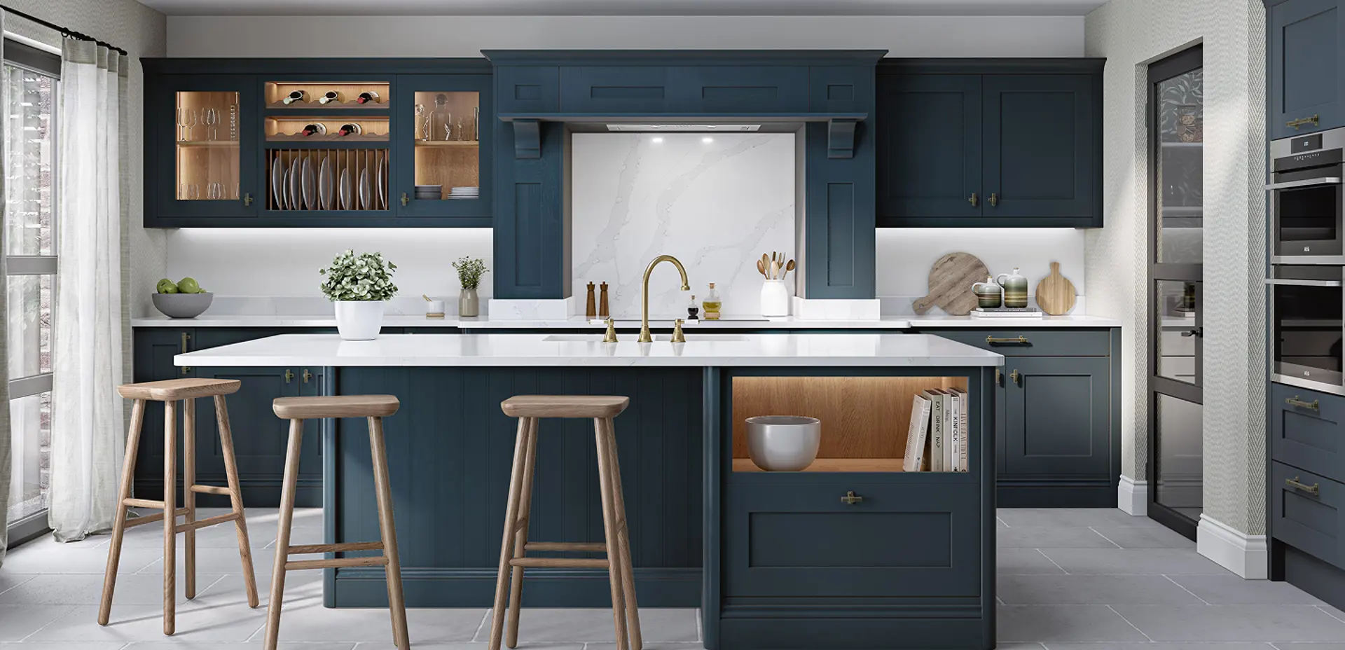 Mornington Shaker Hartforth Blue