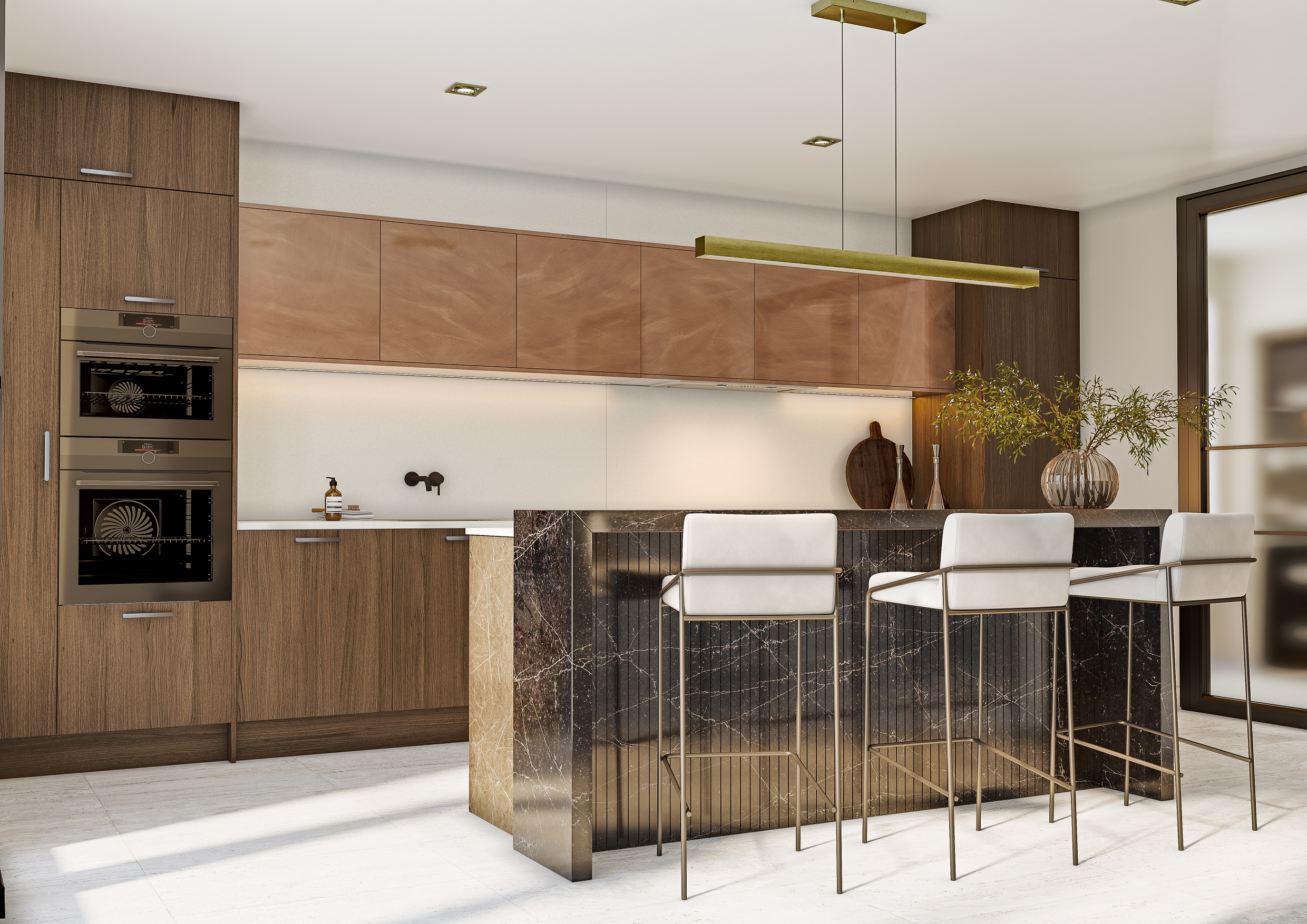 Unity Linear Tobacco Oak, Mocha Pietra & Luxe Bronze Metallic 23 (4) Low