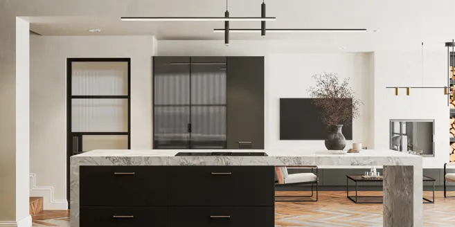 Porter Graphite With White Dolomite