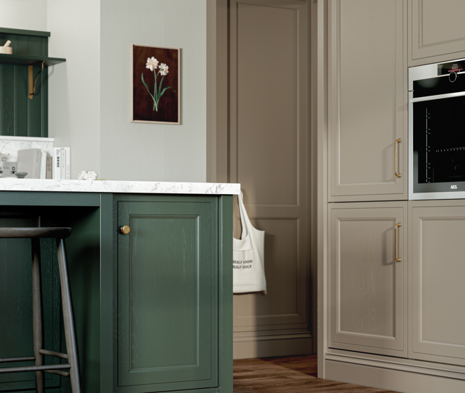 Mornington Beaded Vale Copse Green And Fawn 03