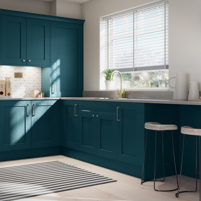 Mornington Shaker In Majestic Teal Photoshoped
