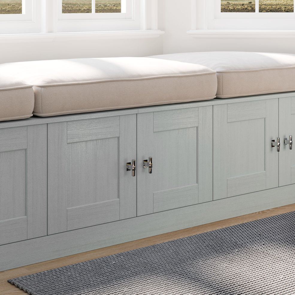 Belsay 2 Panel Ives Blue Window Cab