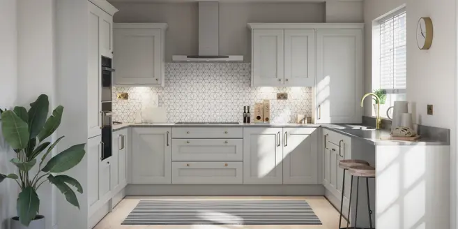 12895 Pws Mornington Shaker Contemporary Shaker Main Dove Grey