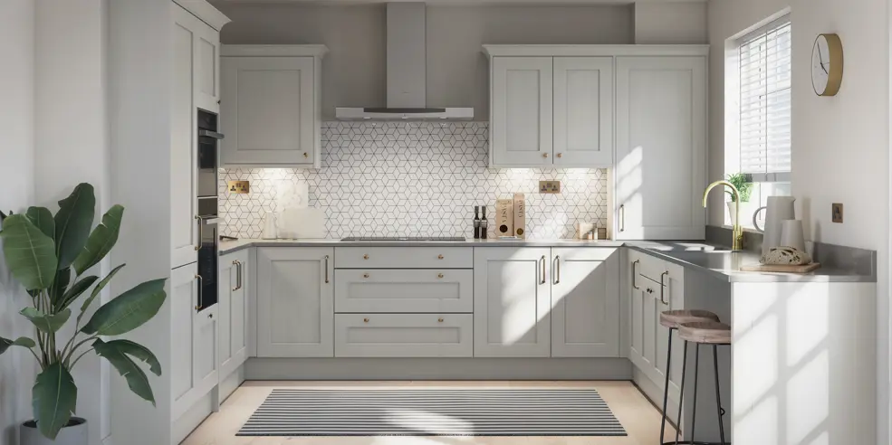 12895 Pws Mornington Shaker Contemporary Shaker Main Dove Grey