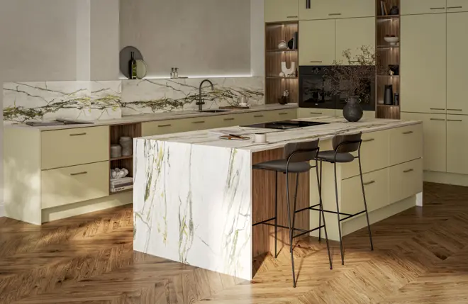Strata Ceramic Calacatta Verde Calactta